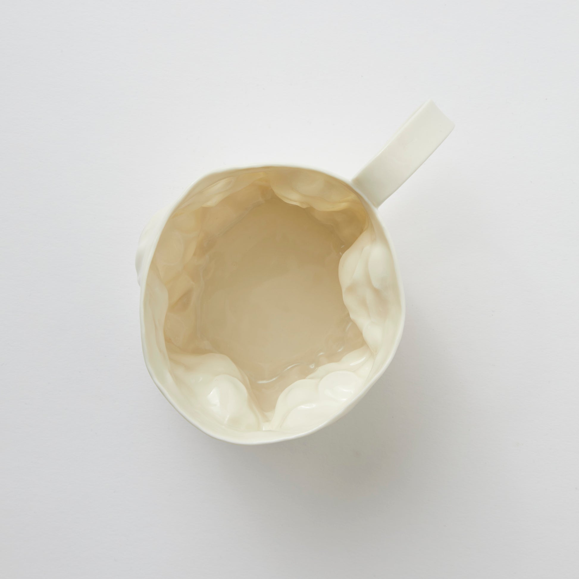 Krøllet Croissant Kop